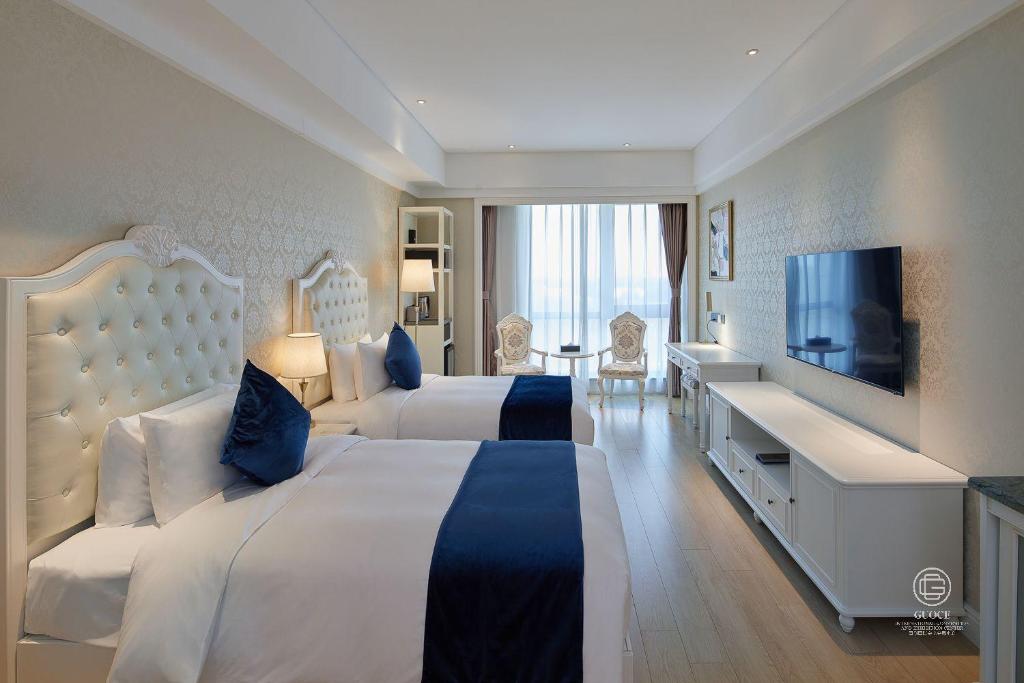 GUOCE Beijing Capital Airport Hotel & Convention Center - Habitación Gemela De Lujo