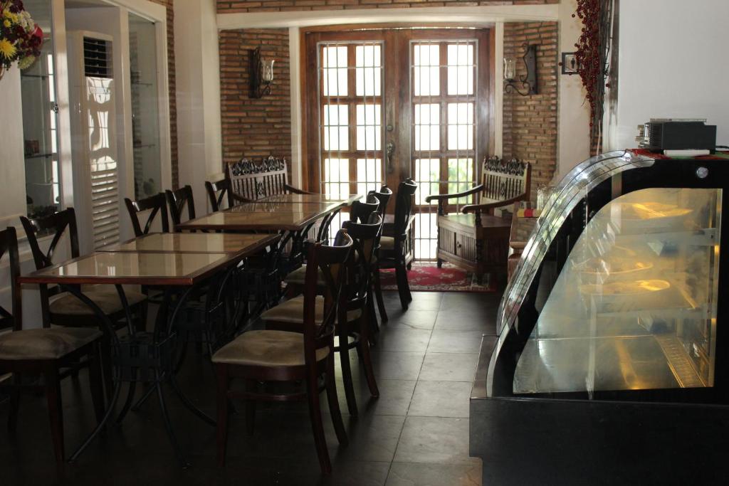 Restaurace v ubytování Ciudad Fernandina Hotel