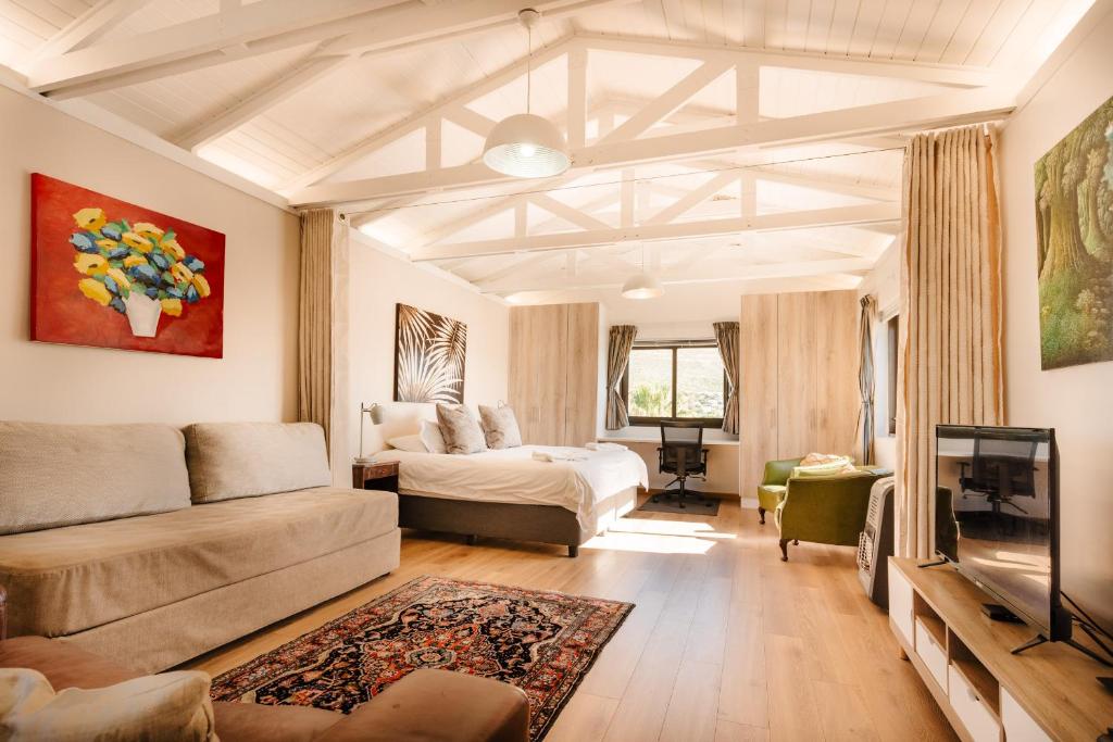 Postel nebo postele na pokoji v ubytování Vlei Cove Guesthouse