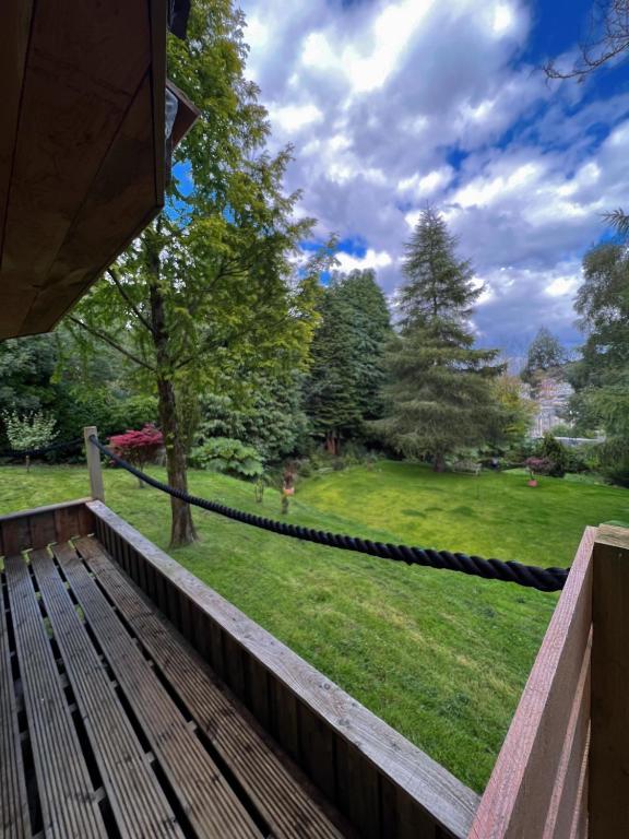 Zahrada ubytování Ivybank Villa