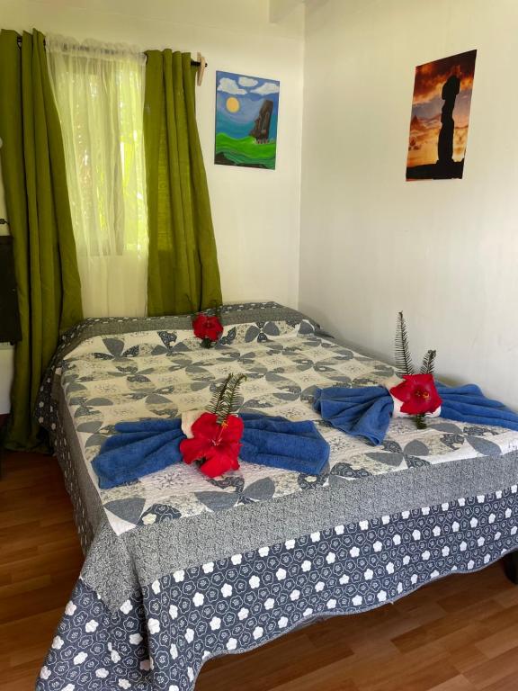Letto o letti in una camera di Pua vaenga