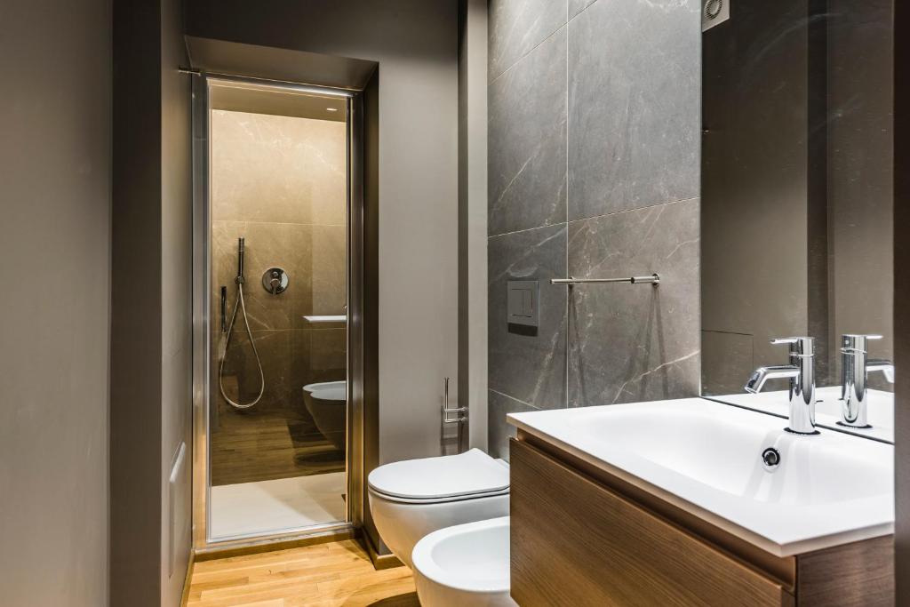 Kúpeľňa v ubytovaní Ferrini Home - Piazza Trento