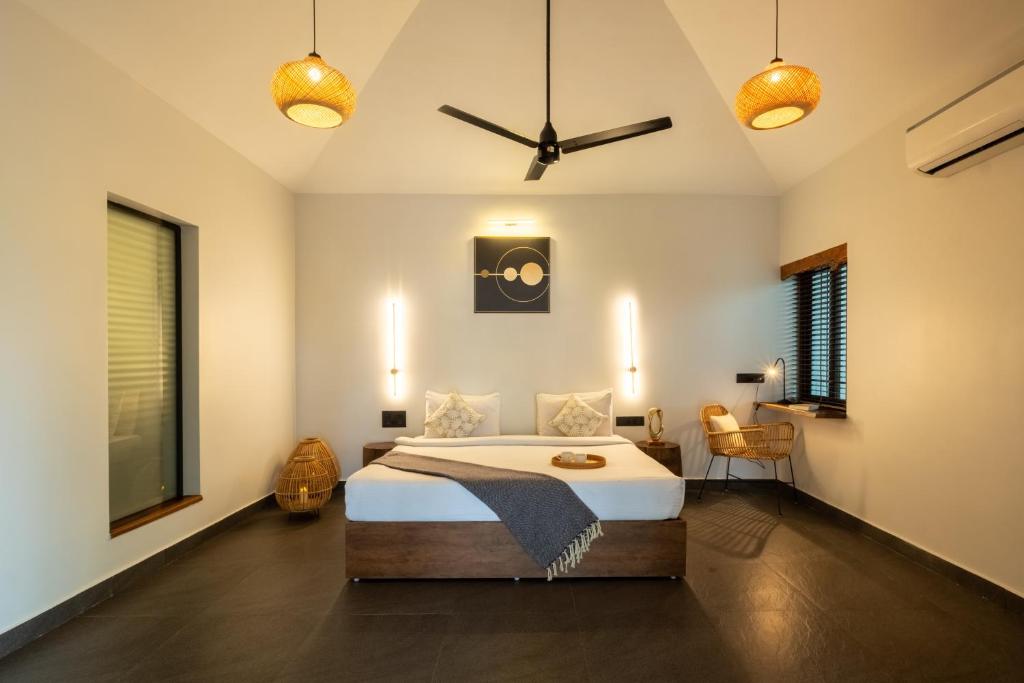 Letto o letti in una camera di C Roque Beach Resort