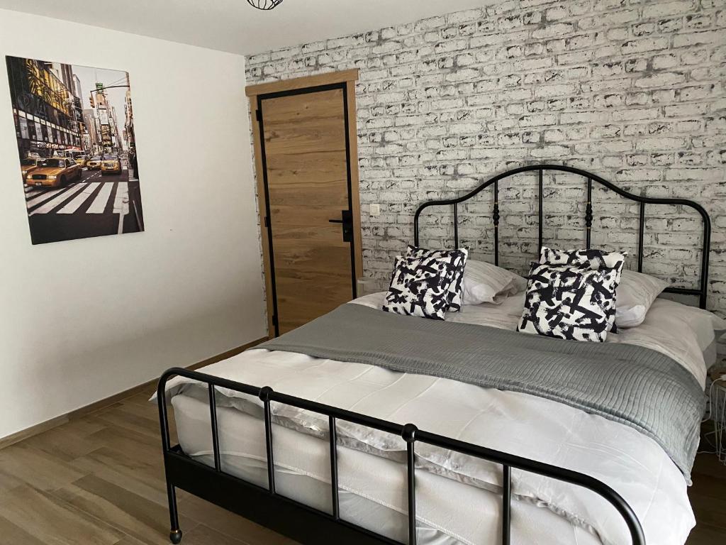 Postel nebo postele na pokoji v ubytování le 701