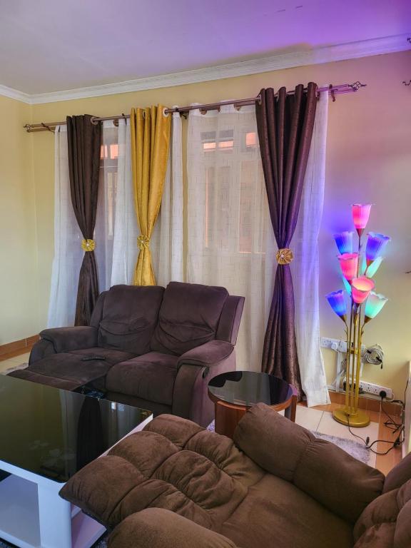 Posezení v ubytování G&G Homes WESTINDIES