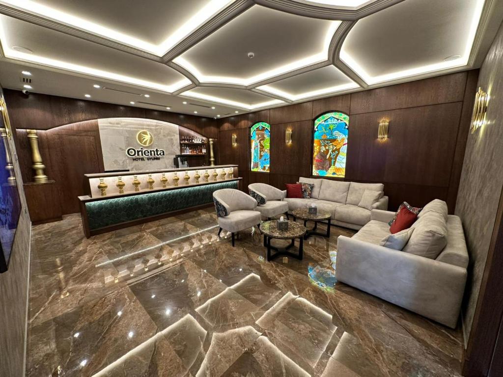Posezení v ubytování Orienta Hotel Gyumri