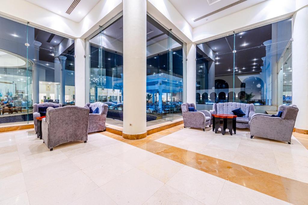 Posezení v ubytování Siva Sharm Resort & SPA