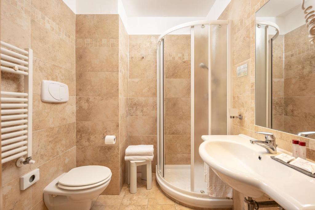 Kúpeľňa v ubytovaní Hotel Villa Betania