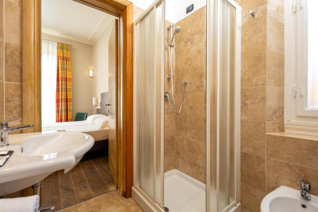 Kúpeľňa v ubytovaní Hotel Villa Betania