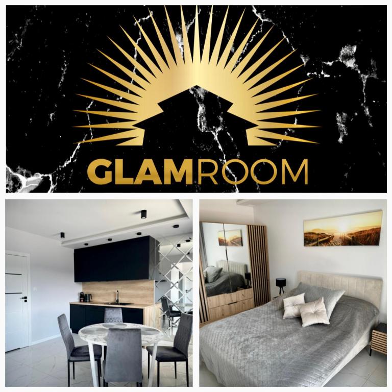 TV a/nebo společenská místnost v ubytování GLAMROOM Mechelinki