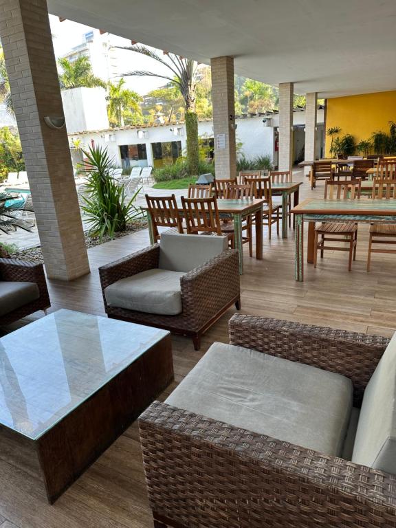 Posezení v ubytování Apart Hotel Delphin Guaruja
