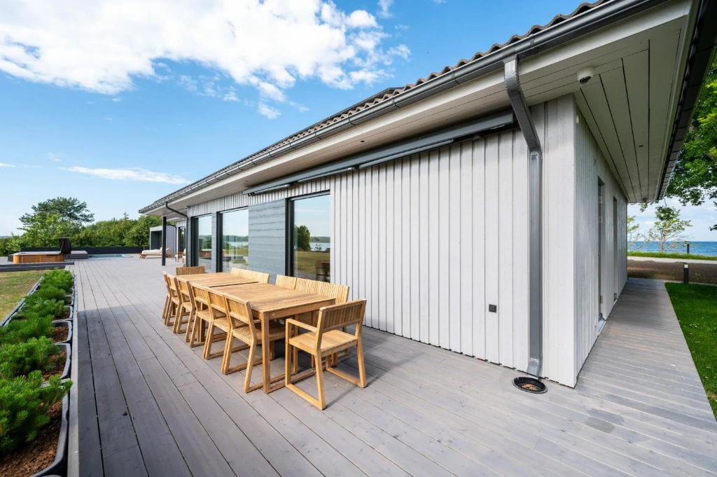 Balkón nebo terasa v ubytování Serenity Villa