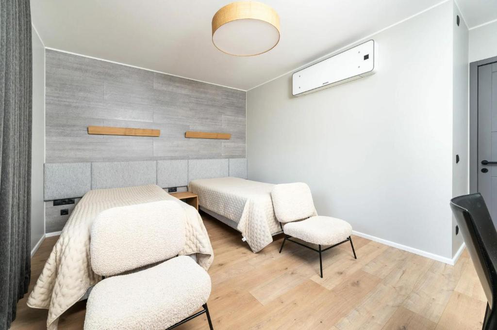 Posezení v ubytování Serenity Villa