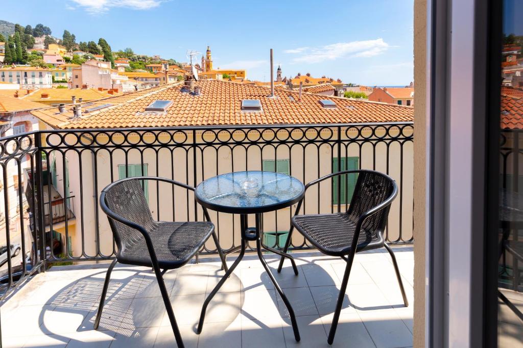 Μπαλκόνι ή βεράντα στο MARNE I - 2 PIÈCES - CARRÉ D'OR Menton
