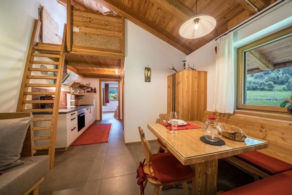 Kuchyň nebo kuchyňský kout v ubytování Ferienhaus Larch Soge Apt Helmuth