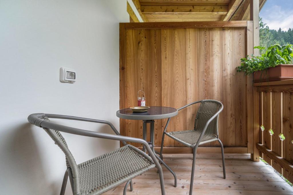 Balkón nebo terasa v ubytování Ferienhaus Larch Soge Apt Helmuth