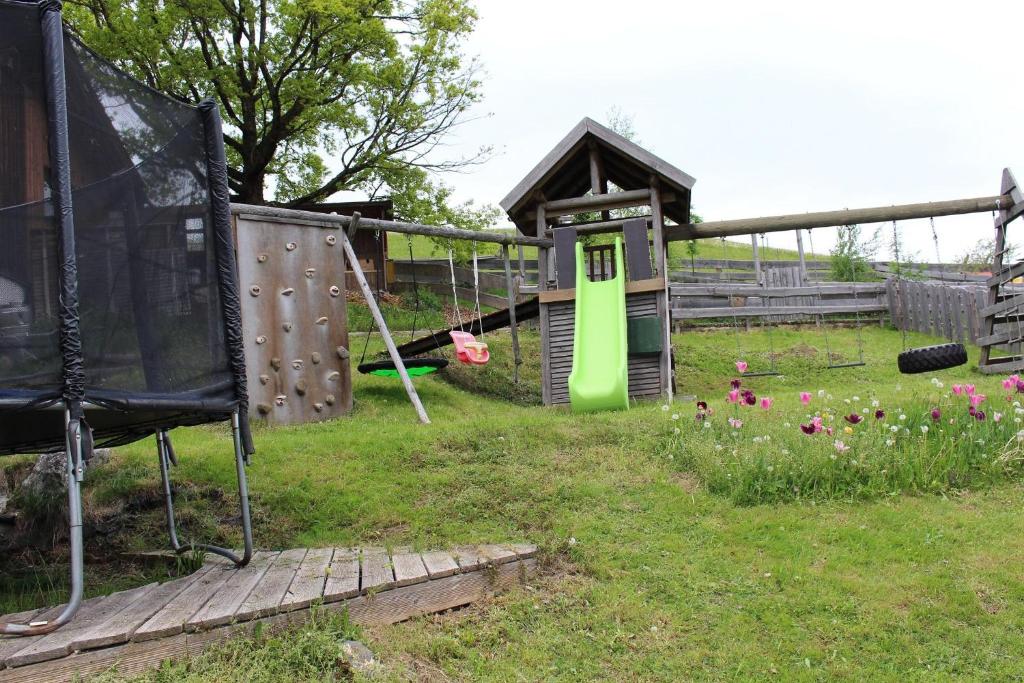Zahrada ubytování Panoramahof Monika Kennerknecht