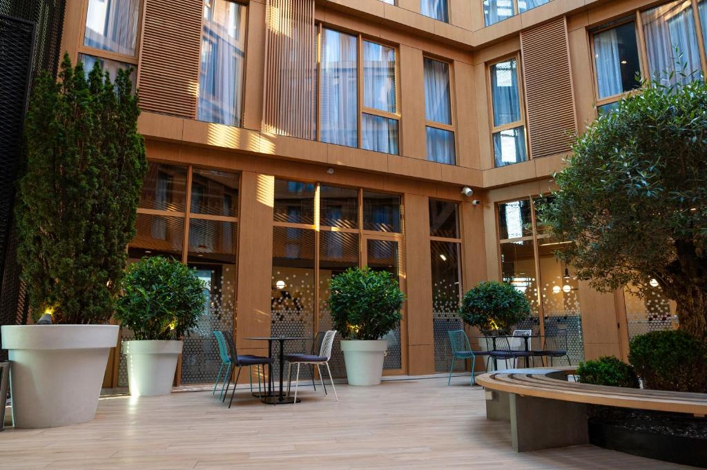 Budova, kde se hotel nachází