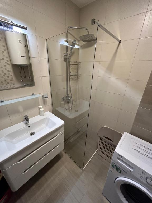 Koupelna v ubytování APARTMENTS TOMIĆ