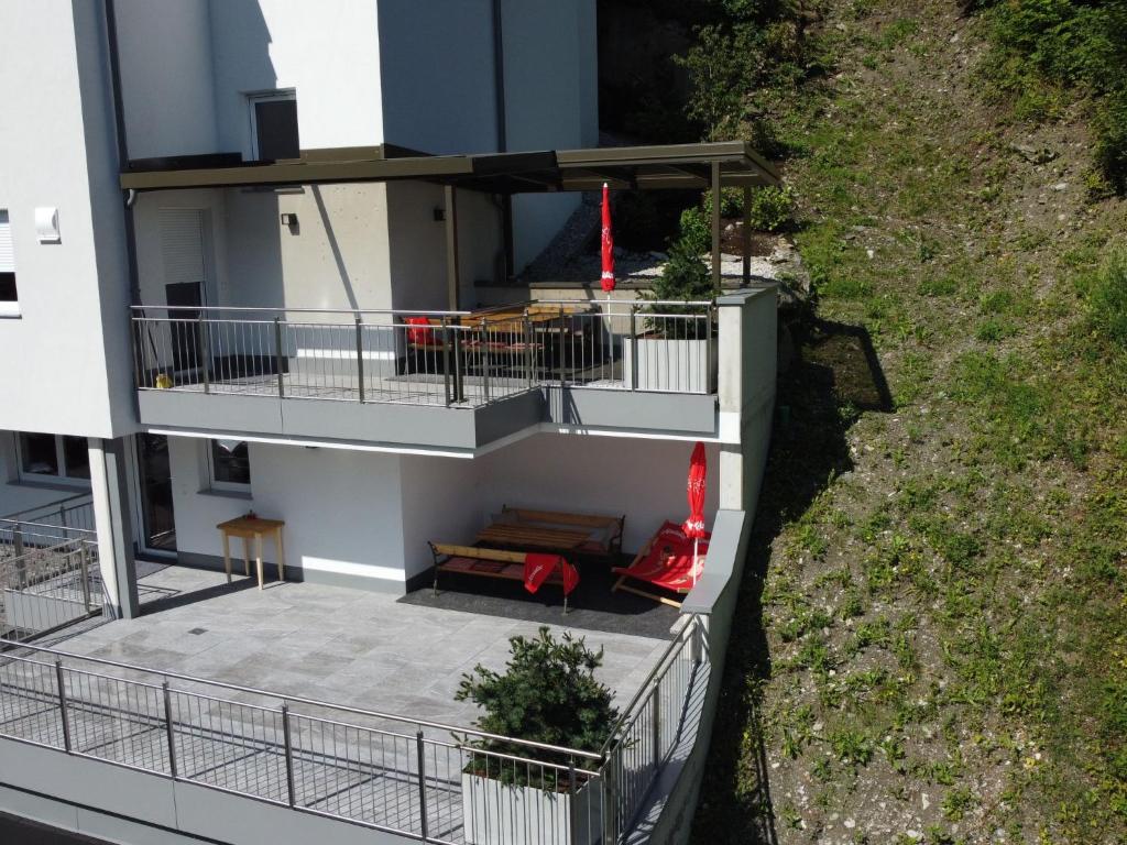 Budova, kde se apartmán nachází