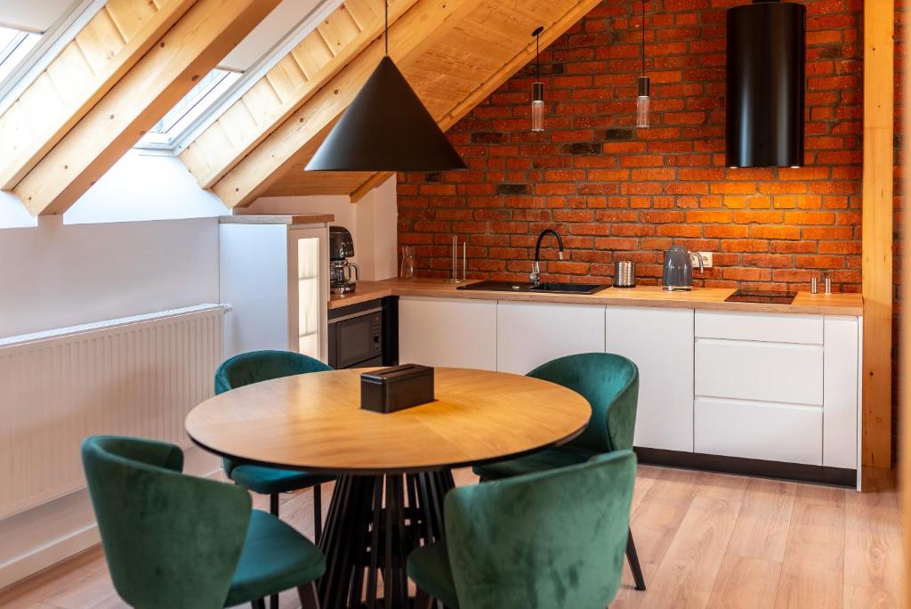 Η κουζίνα ή μικρή κουζίνα στο Woody - Smart Luxury Home