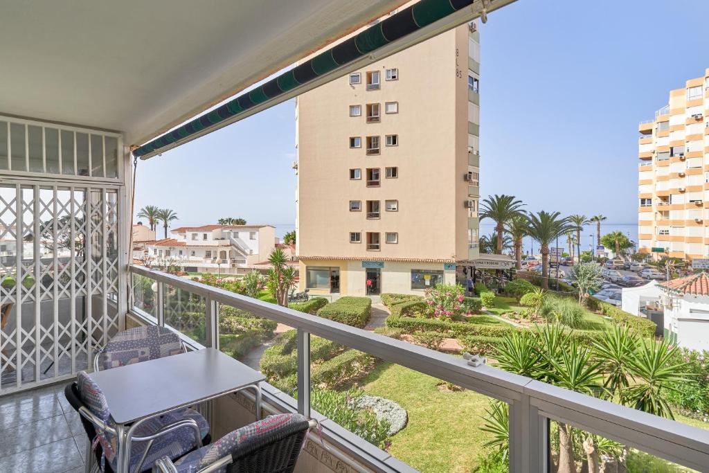 Balkón alebo terasa v ubytovaní Apartamento Familiar Torrox A65