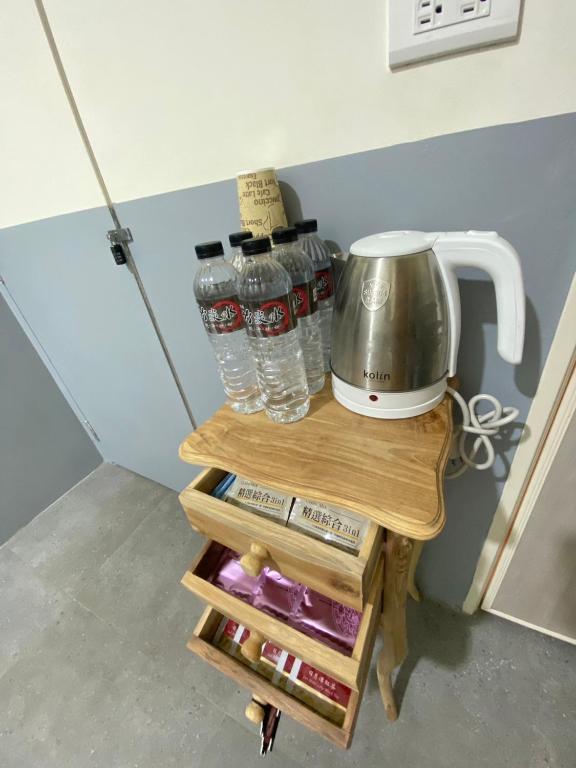Cucina o angolo cottura di 亞士密民宿
