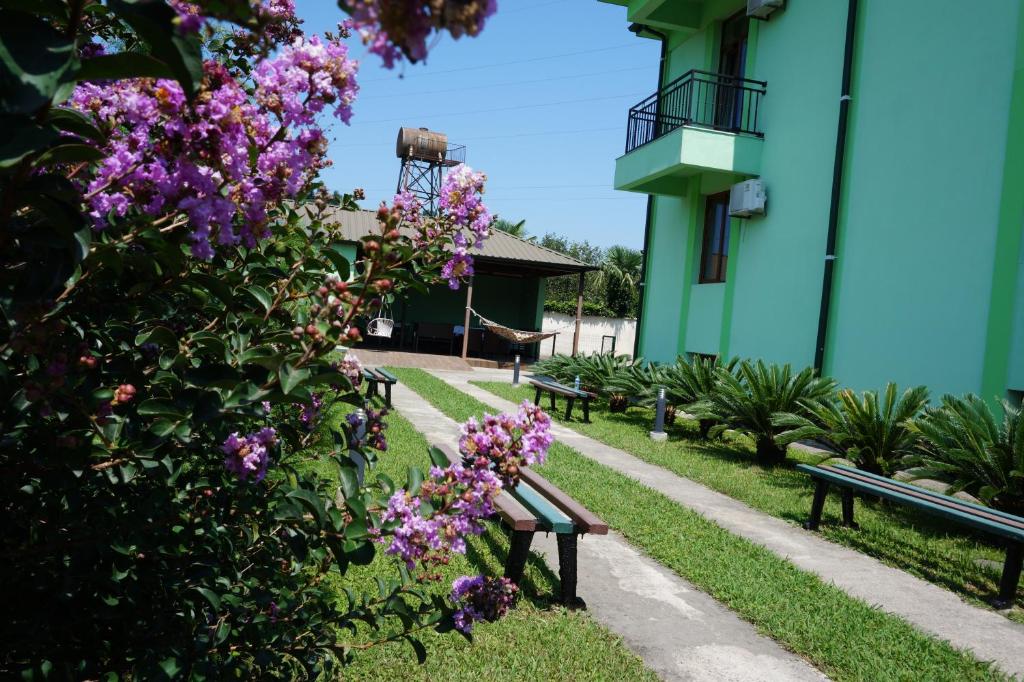 Zahrada ubytování Villa Qero
