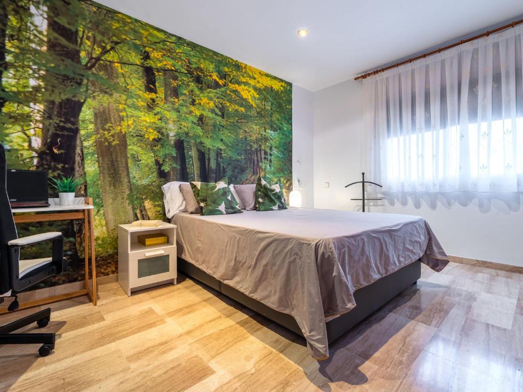 Postel nebo postele na pokoji v ubytování Villa Villa Luxury Rock Tirri by Interhome