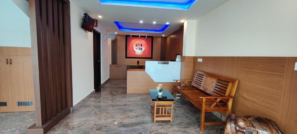Kuchyň nebo kuchyňský kout v ubytování Sanjose Residency