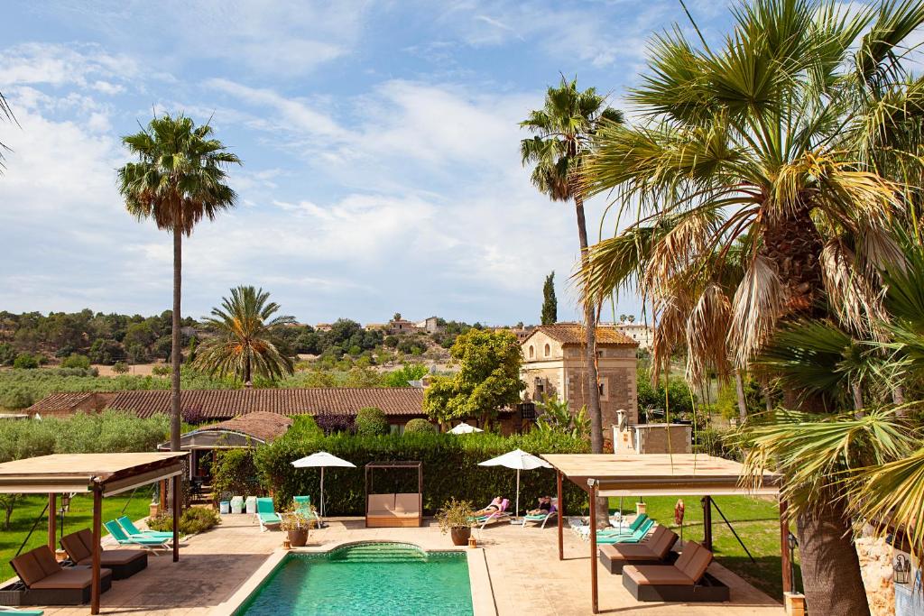 The swimming pool at or close to S'Hort de Son Caulelles - Adults Only