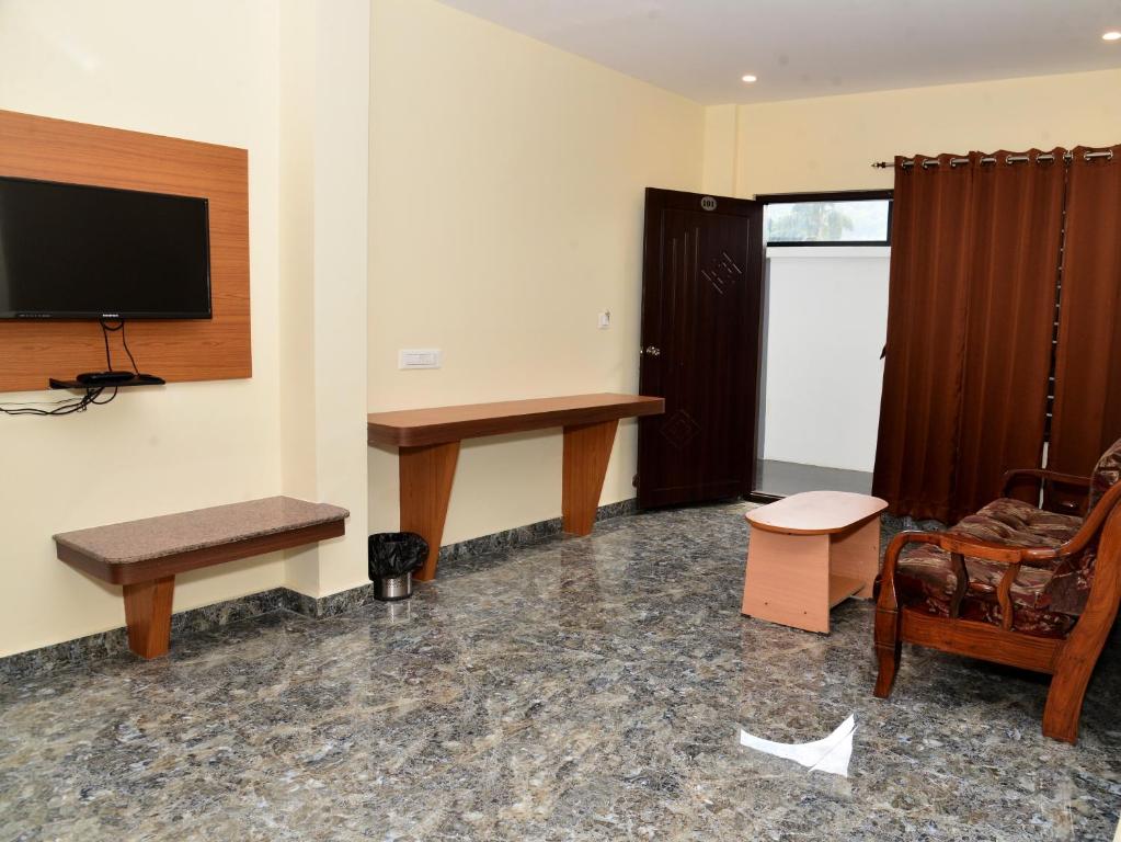 Kuchyň nebo kuchyňský kout v ubytování Sanjose Residency