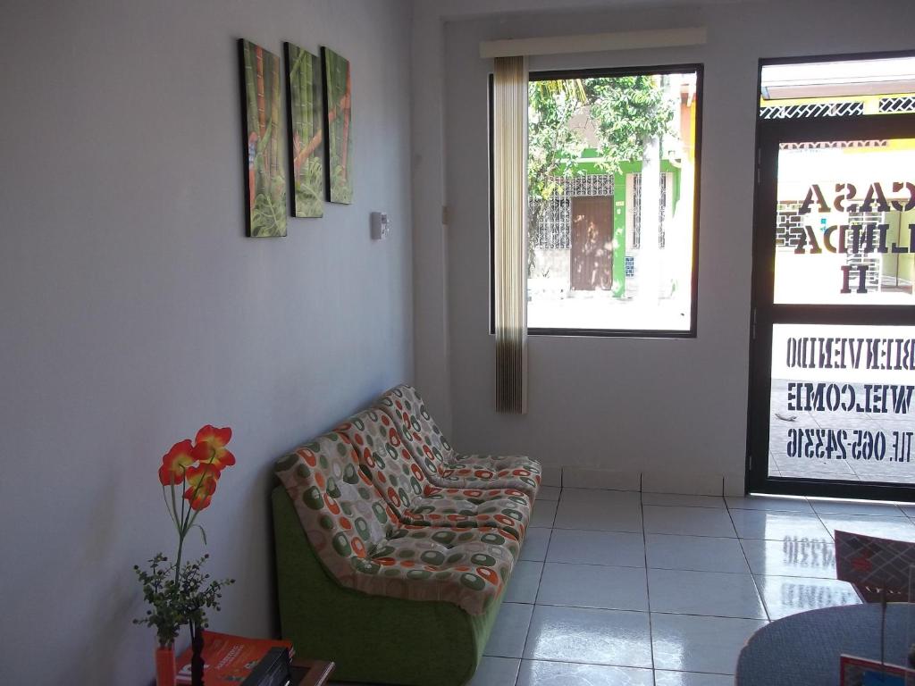 Posezení v ubytování Casa Linda II