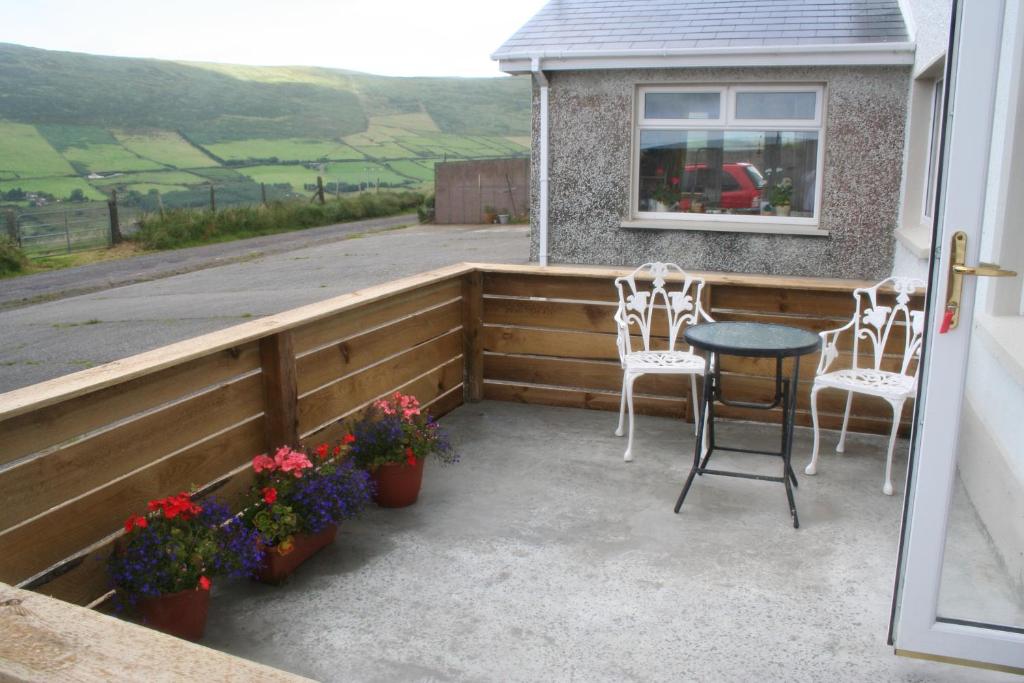 Balkoni atau teres di Swallows Rest