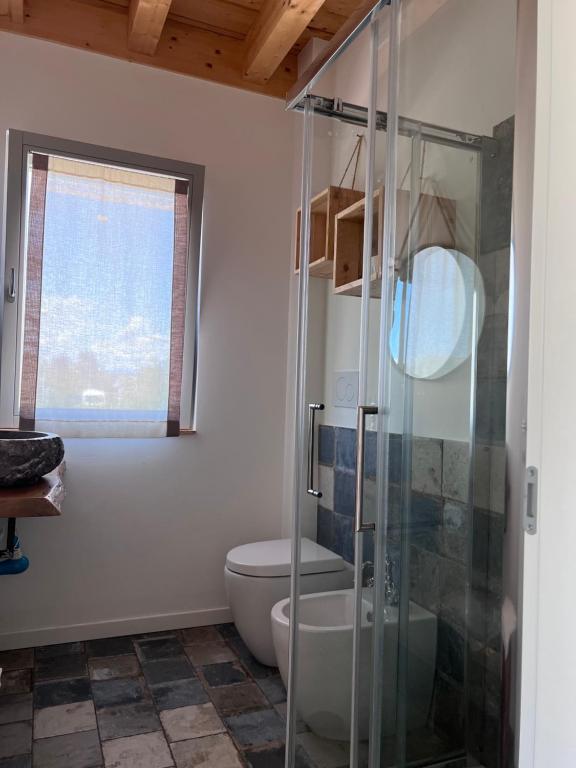 Łazienka w obiekcie Ca di Timo B&B