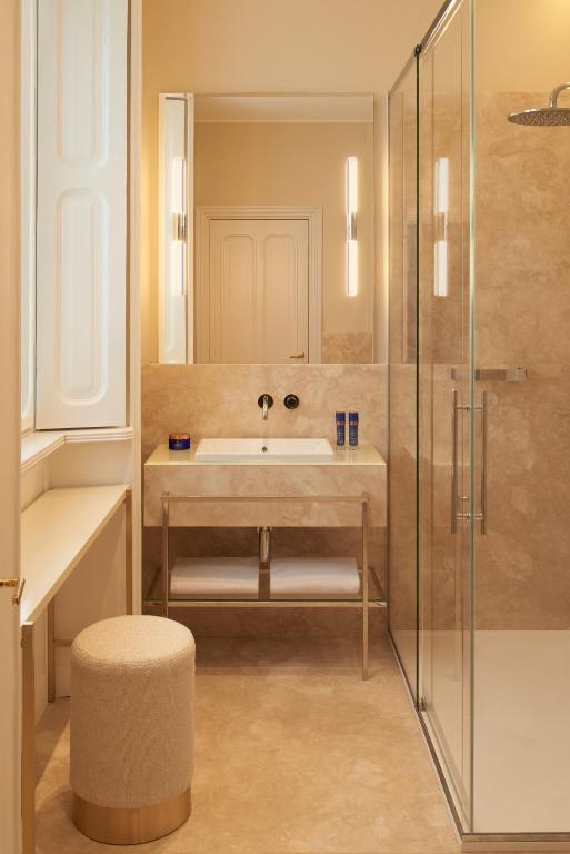 Koupelna v ubytování Amabilia Suites