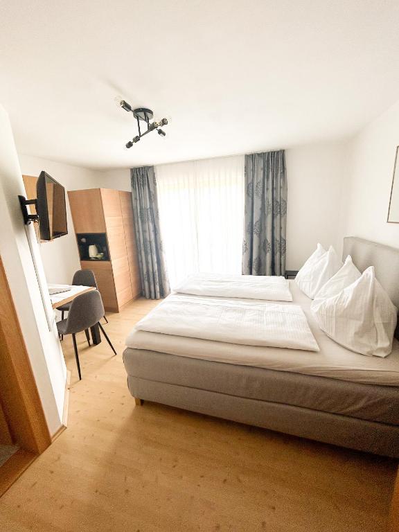Postel nebo postele na pokoji v ubytování Im Ramsen - Familie Baier