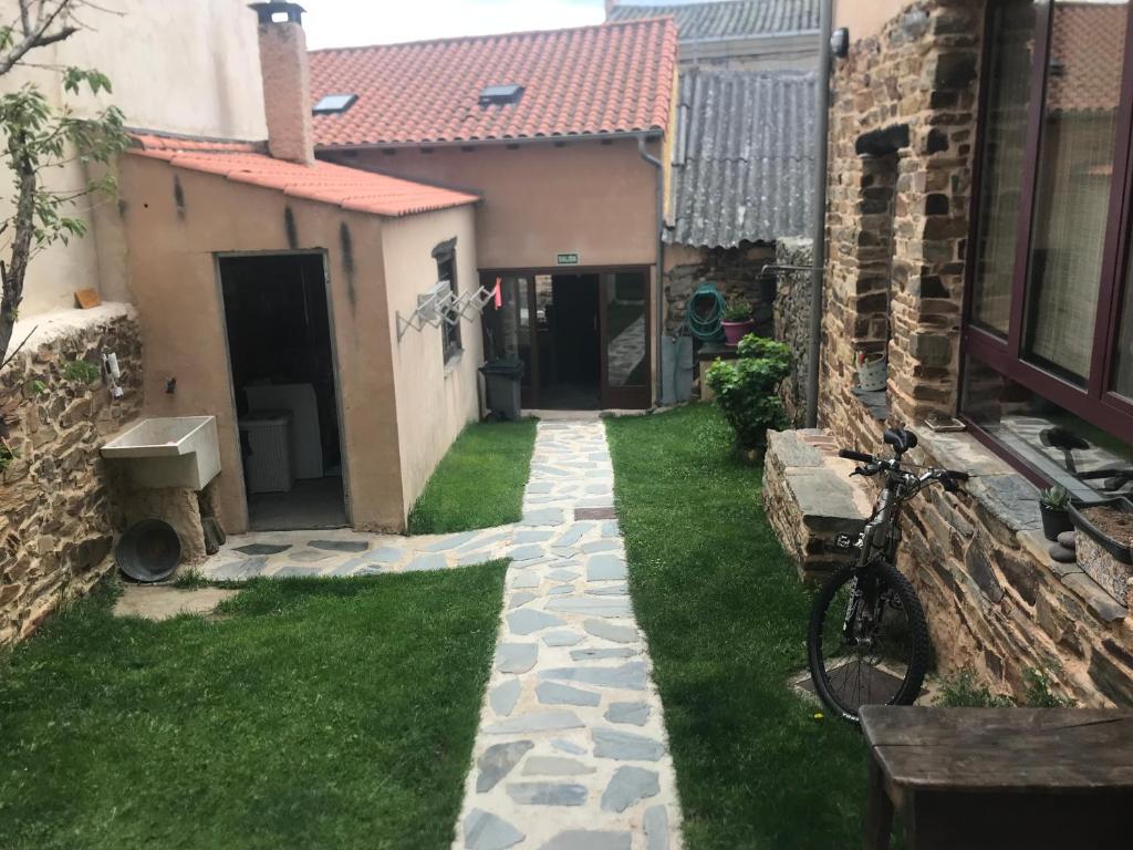 Zahrada ubytování Albergue Gabino