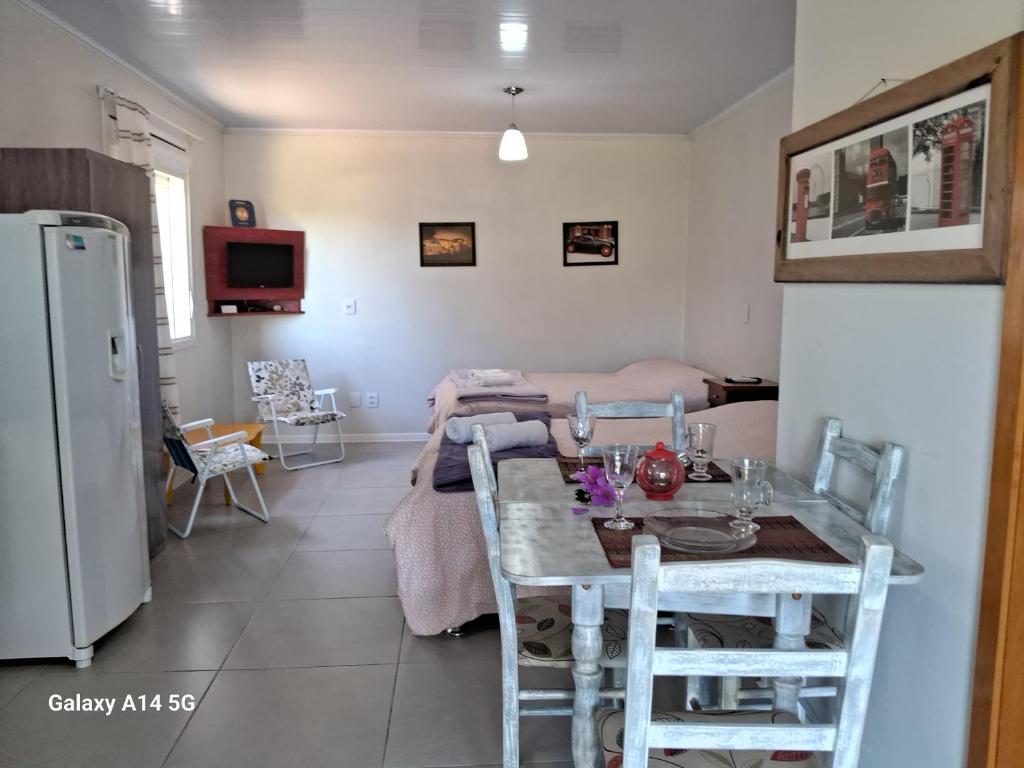 Kuchyň nebo kuchyňský kout v ubytování Villa Holística