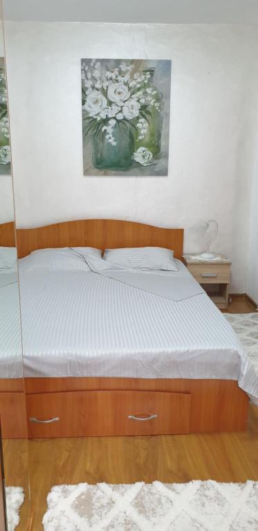 Postel nebo postele na pokoji v ubytování Elena