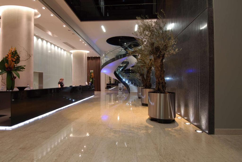 Vstupní hala nebo recepce v ubytování Hilton Manchester Deansgate