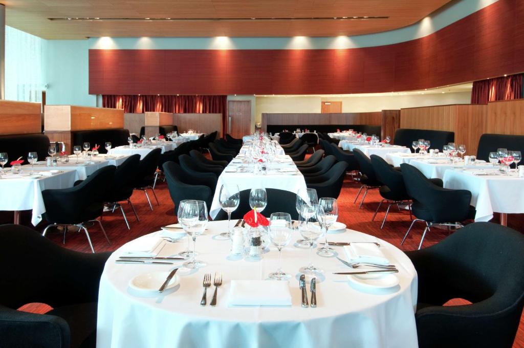 Restaurace v ubytování Hilton Manchester Deansgate