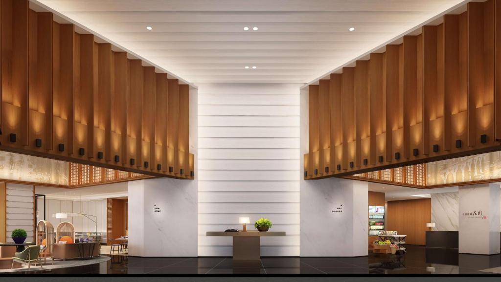 Vstupní hala nebo recepce v ubytování Hilton Garden Inn Guangzhou Tianhe