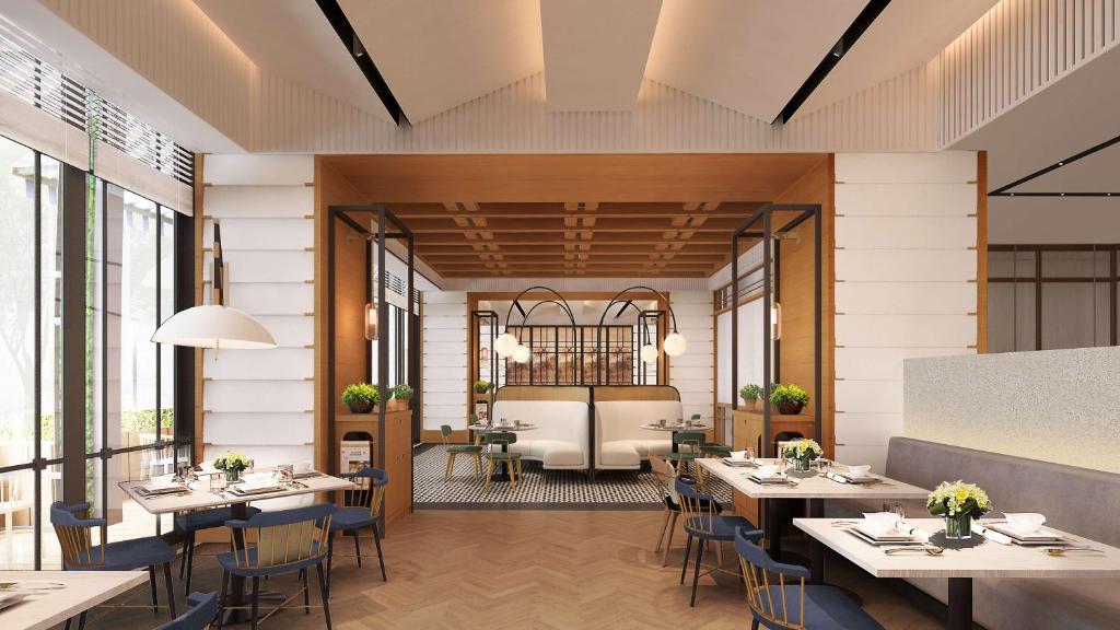 Posezení v ubytování Hilton Garden Inn Guangzhou Tianhe