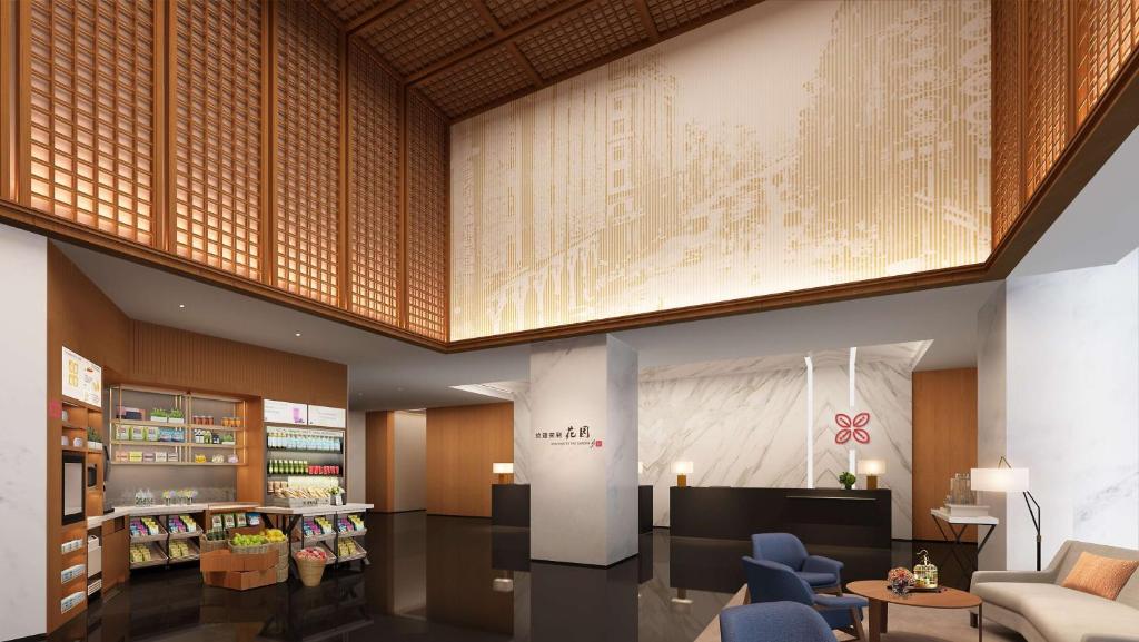 Posezení v ubytování Hilton Garden Inn Guangzhou Tianhe