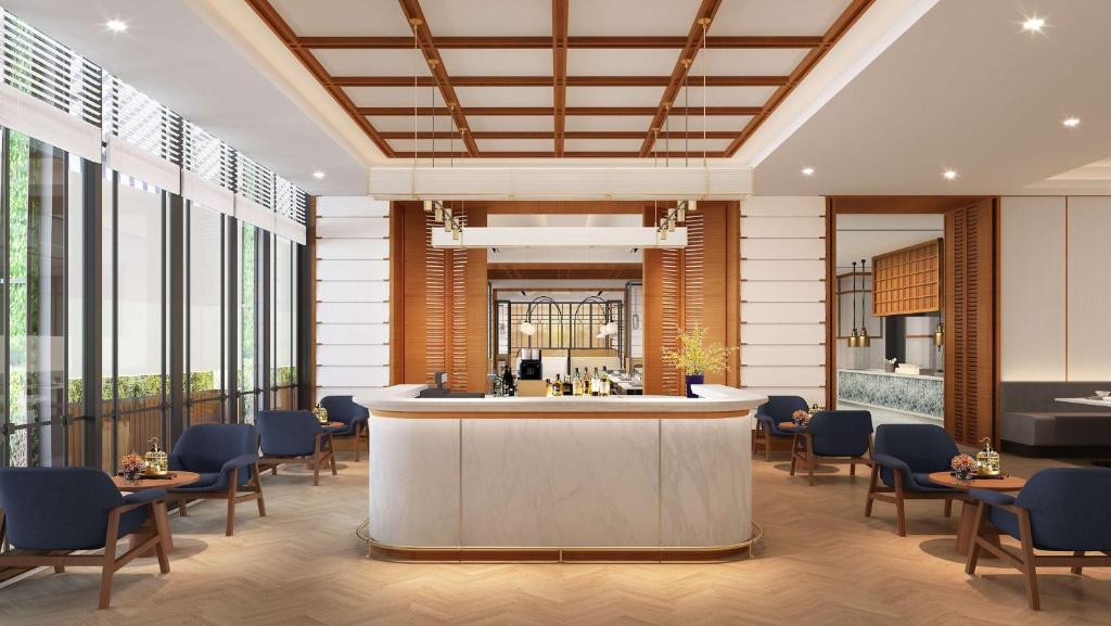 Posezení v ubytování Hilton Garden Inn Guangzhou Tianhe
