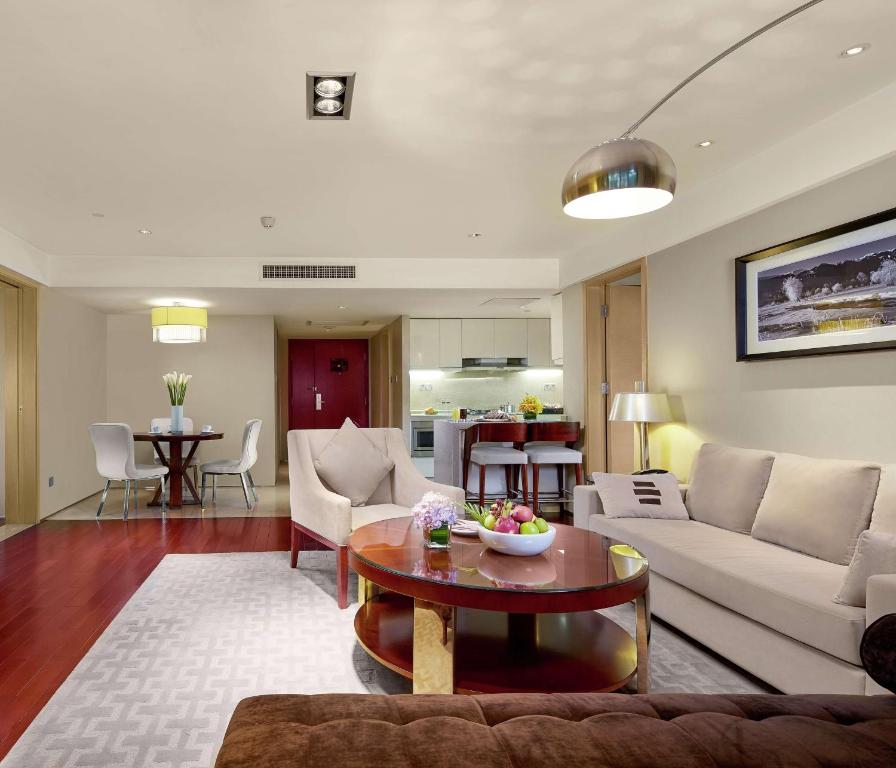 Posezení v ubytování Hilton Guangzhou Science City, Free Shuttle Bus during Canton Fair