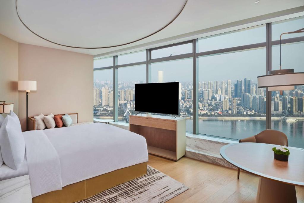 Hilton Changsha Riverside - Sala De Rey Premium Con Vista Al Río