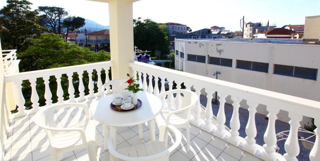 Balkon lub taras w obiekcie Philoxenia Inn