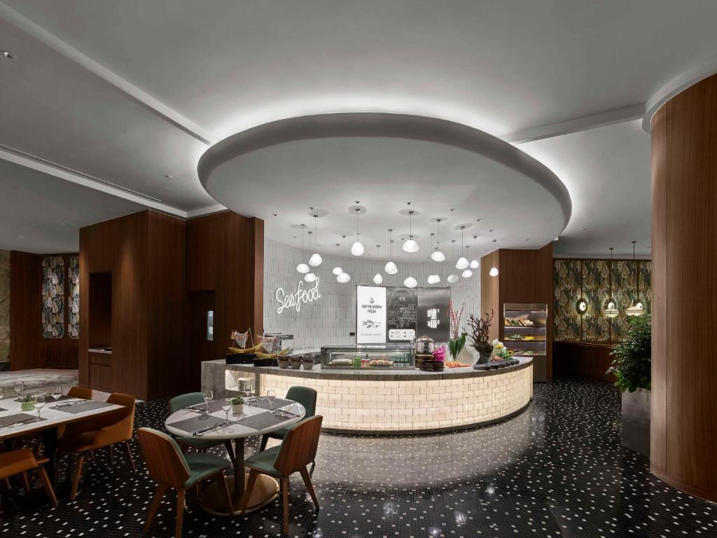Posezení v ubytování Hilton Shanghai Hongqiao